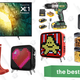Illustration for article titled Saturday's Best Deals: Hunter Boots, Teccpo Tools, Apeman Dashcam, Sony 55" 4K TV, Pixel Art Bluetooth Speakers, and More